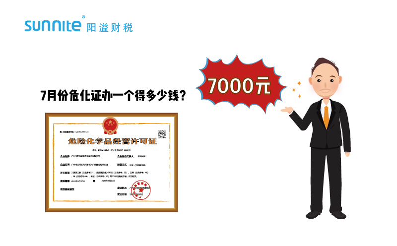2023年7月份?；C辦一個得多少錢